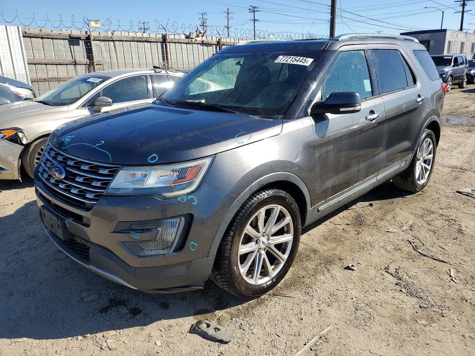 2016 FORD EXPLORER — VIN 1FM5K7F86GGA18635