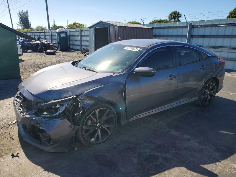 2019 HONDA CIVIC — VIN 2HGFC2F82KH554649