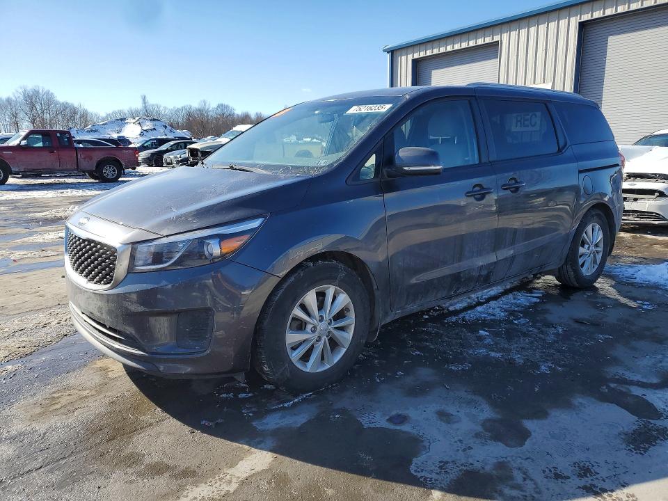 2016 KIA SEDONA LX — VIN KNDMB5C15G6097801
