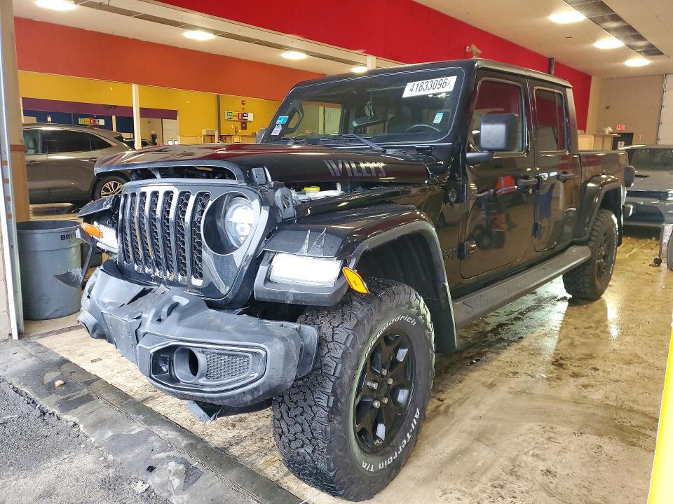 2021 JEEP GLADIATOR — VIN 1C6HJTAG8ML560485