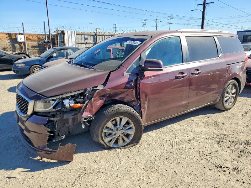 2017 KIA SEDONA LX — VIN KNDMB5C18H6343712