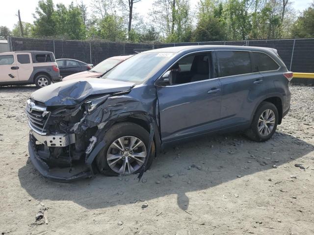 2015 TOYOTA HIGHLANDER LE — VIN 5TDBKRFH8FS211294