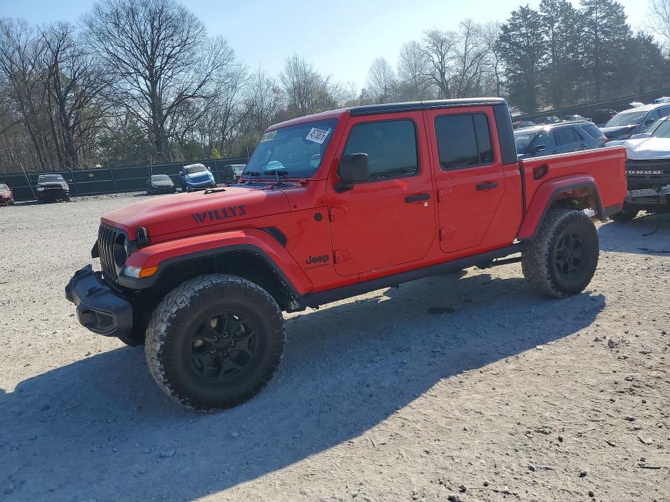 2021 JEEP GLADIATOR — VIN 1C6HJTAG0ML607024