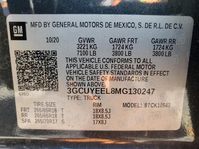 3GCUYEEL8MG130247
