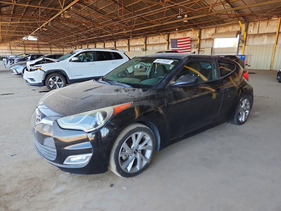 2017 HYUNDAI VELOSTER — VIN KMHTC6AD9HU310110