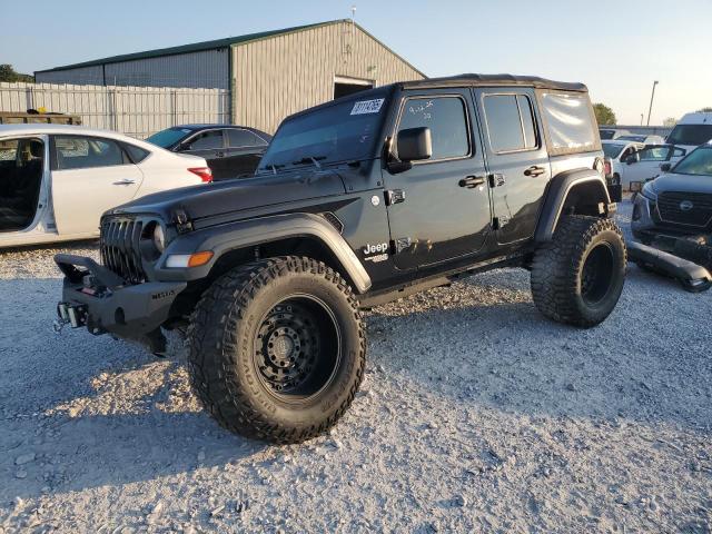 2018 JEEP WRANGLER UNLIMITED SPORT — VIN 1C4HJXDN0JW254658