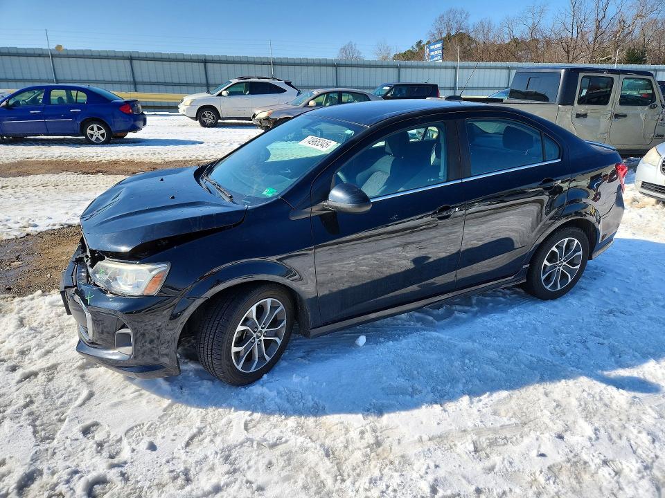 2017 CHEVROLET SONIC LT — VIN 1G1JD5SB0H4163992