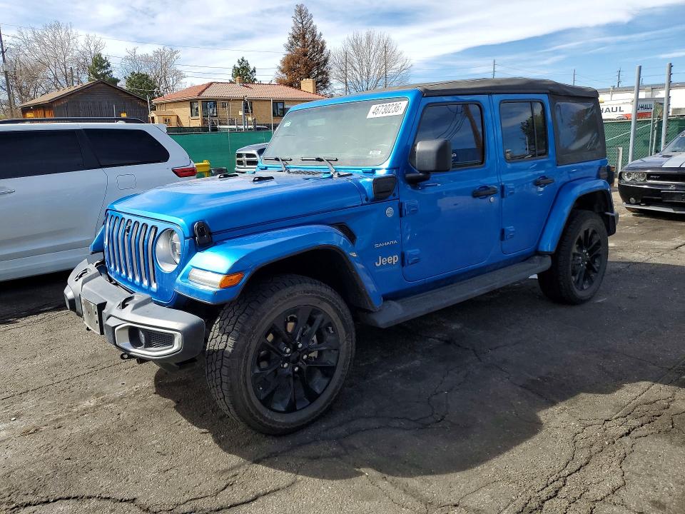 2021 JEEP WRANGLER UNLIMITED — VIN 1C4JJXP64MW802462