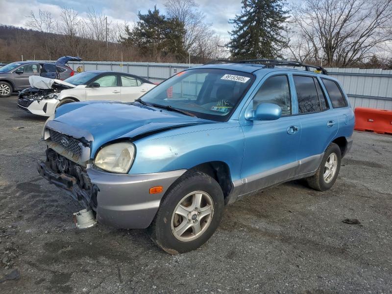 2004 HYUNDAI SANTA FE G — VIN KM8SC13D64U837379