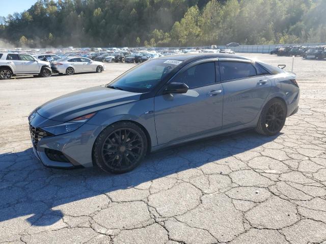 2021 HYUNDAI ELANTRA N LINE — VIN KMHLR4AF8MU148923