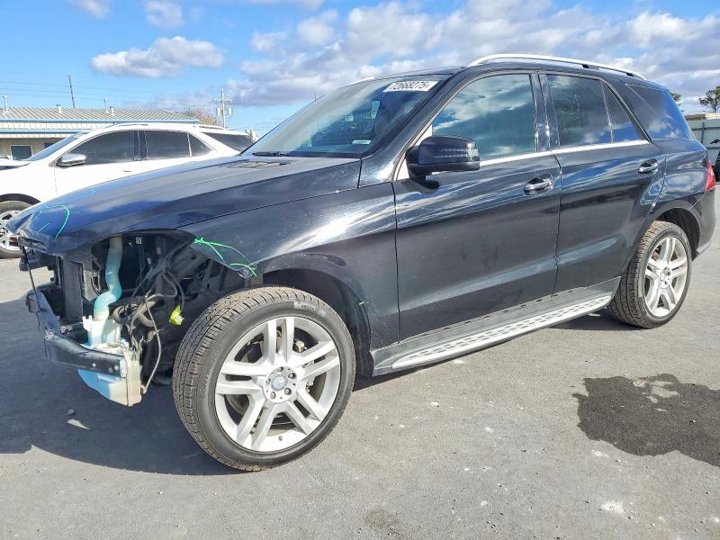 2015 MERCEDES-BENZ ML 350 4MA — VIN 4JGDA5HBXFA616319