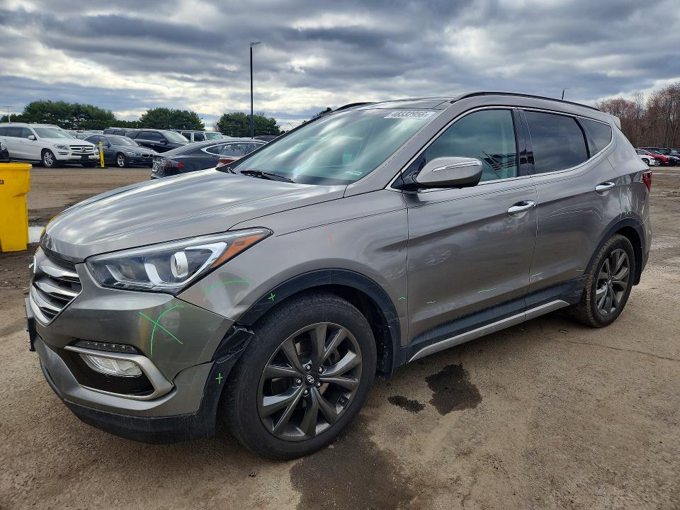 2018 HYUNDAI SANTA FE SPORT — VIN 5XYZWDLA7JG537817
