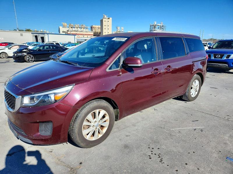 2016 KIA SEDONA LX — VIN KNDMB5C18G6197651
