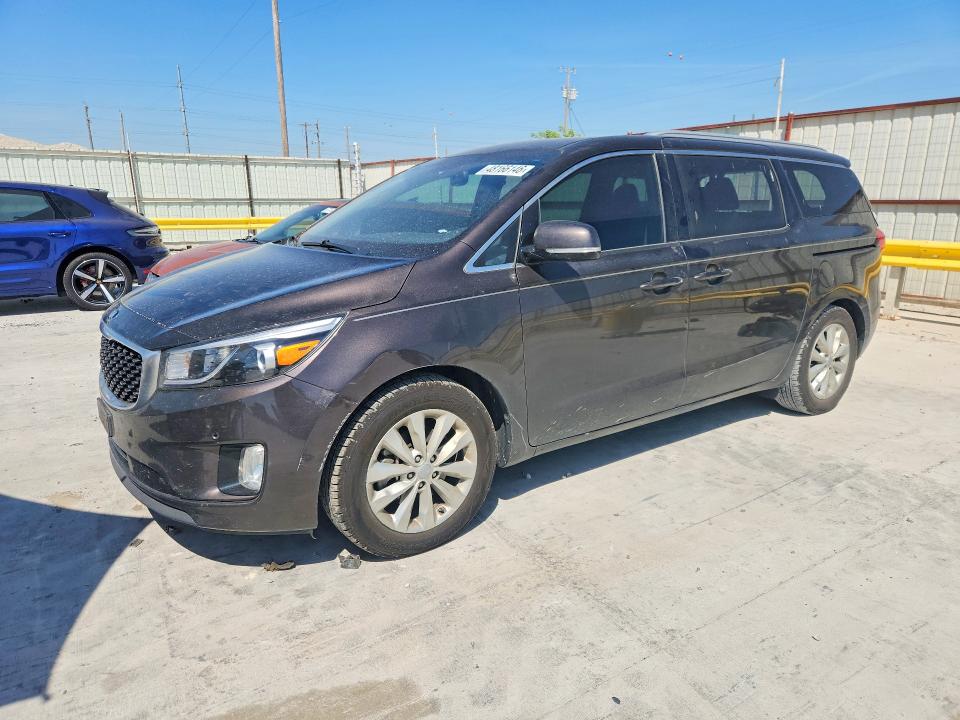 2018 KIA SEDONA — VIN KNDMC5C18J6376244