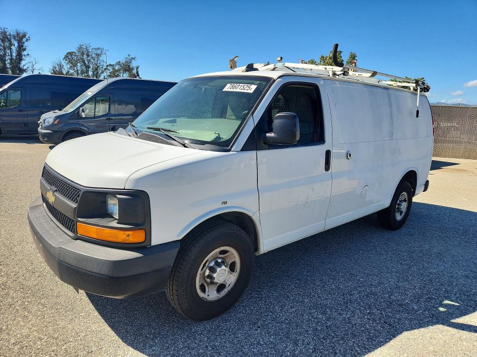 2016 CHEVROLET EXPRESS 25 — VIN 1GCWGAFF2G1234863