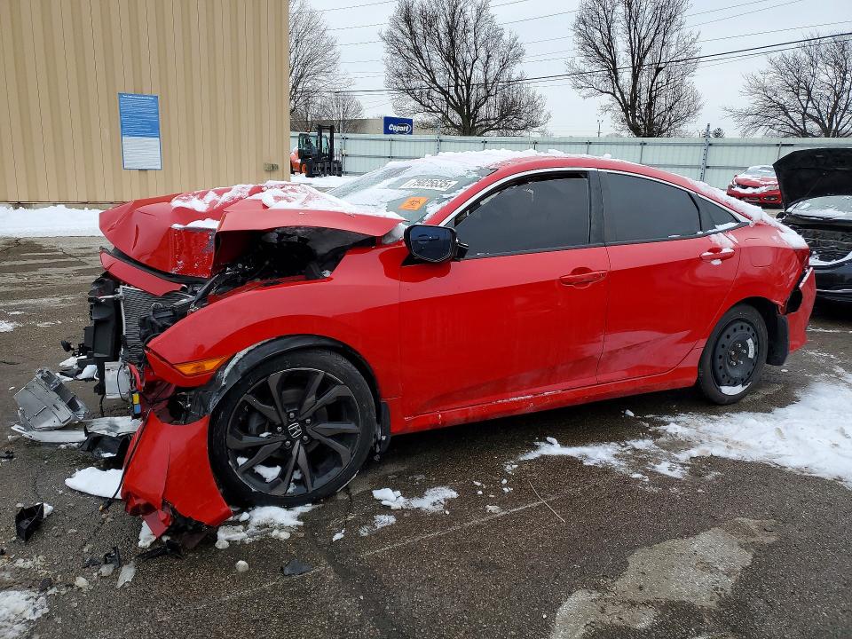 2021 HONDA CIVIC — VIN 2HGFC2F88MH500503