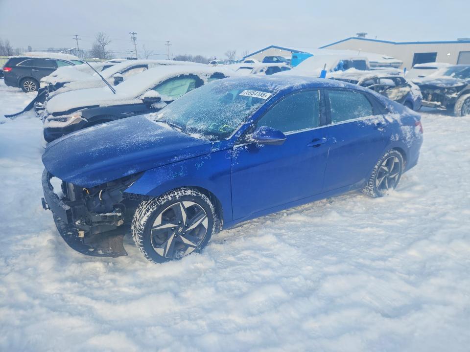 2021 HYUNDAI ELANTRA — VIN 5NPLN4AG5MH021016