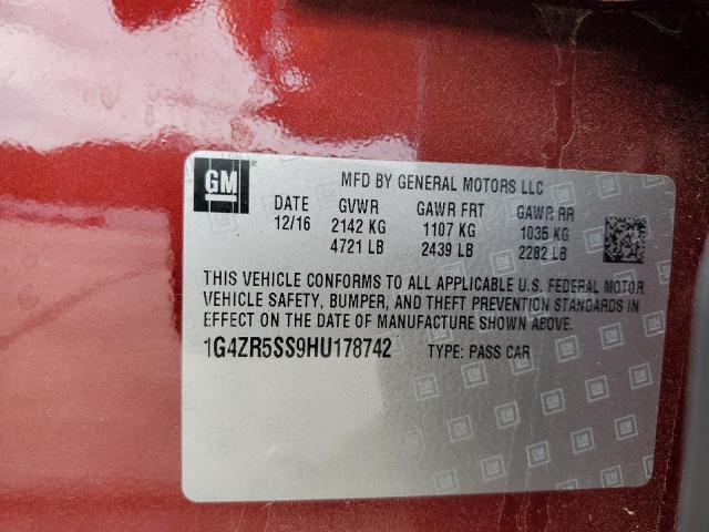 1G4ZR5SS9HU178742
