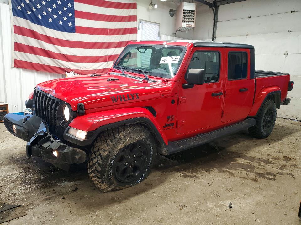 2021 JEEP GLADIATOR — VIN 1C6HJTAG3ML570647