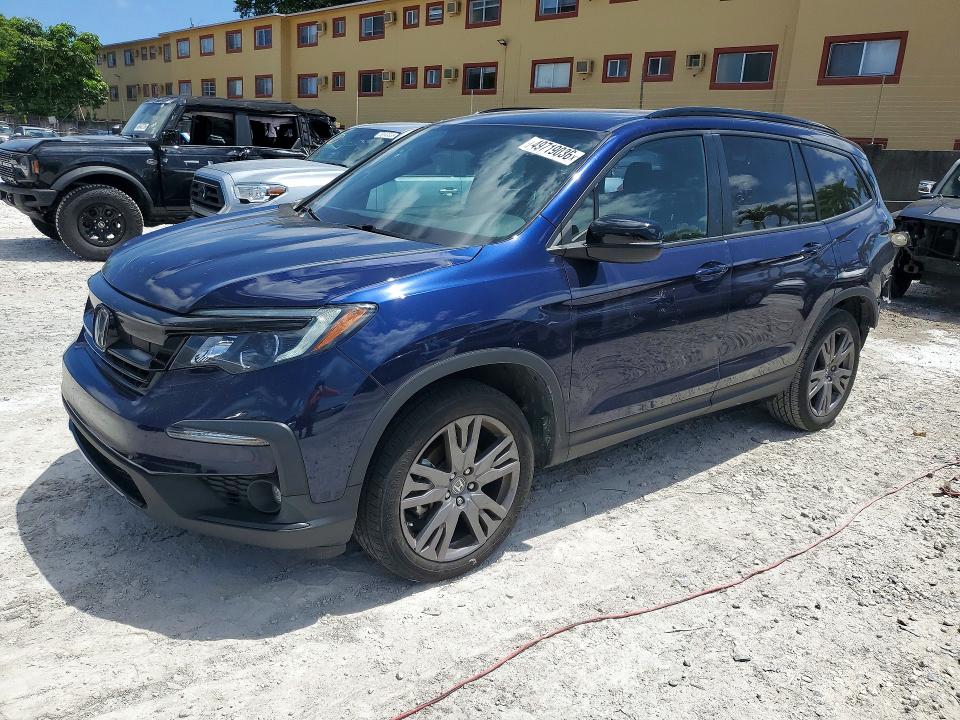 2022 HONDA PILOT — VIN 5FNYF5H36NB023675