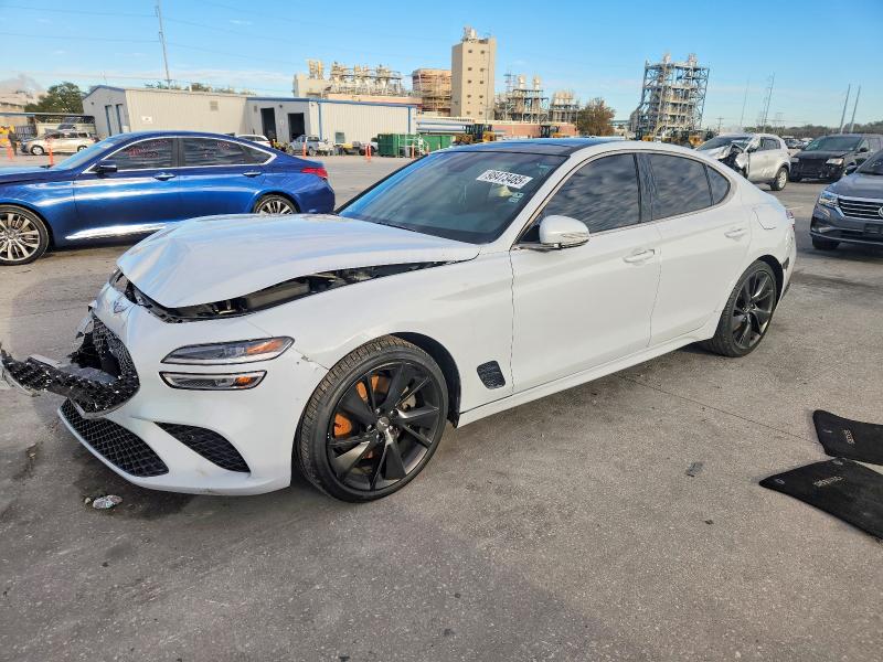 2022 GENESIS G70 — VIN KMTG54TE7NU084625
