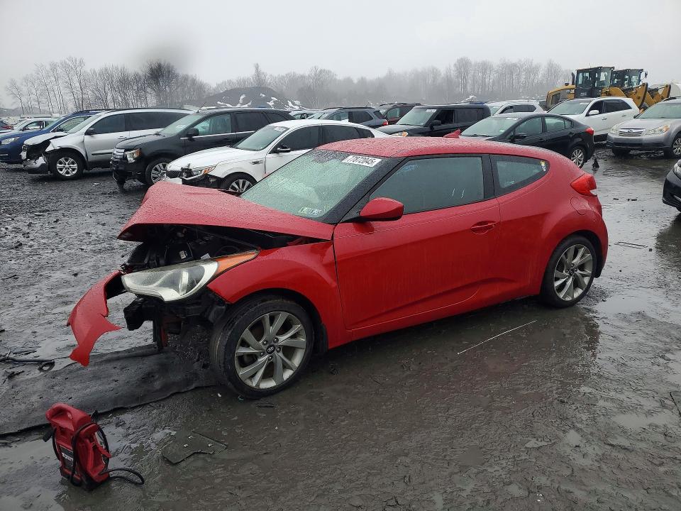 2016 HYUNDAI VELOSTER — VIN KMHTC6AD0GU284155