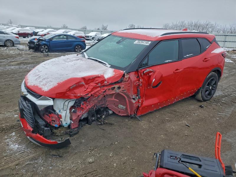 2022 CHEVROLET BLAZER 2LT — VIN 3GNKBCR46NS227145
