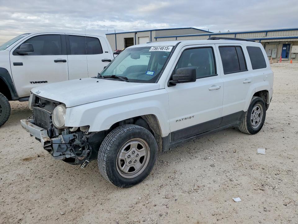 2017 JEEP PATRIOT SP — VIN 1C4NJPBA8HD141016