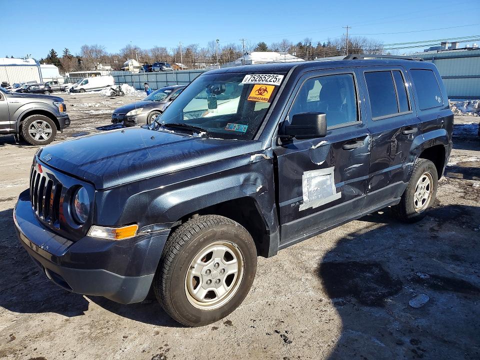 2015 JEEP PATRIOT SP — VIN 1C4NJRBB1FD218648