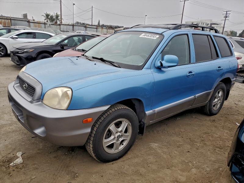 2004 HYUNDAI SANTA FE G — VIN KM8SC13D54U758754