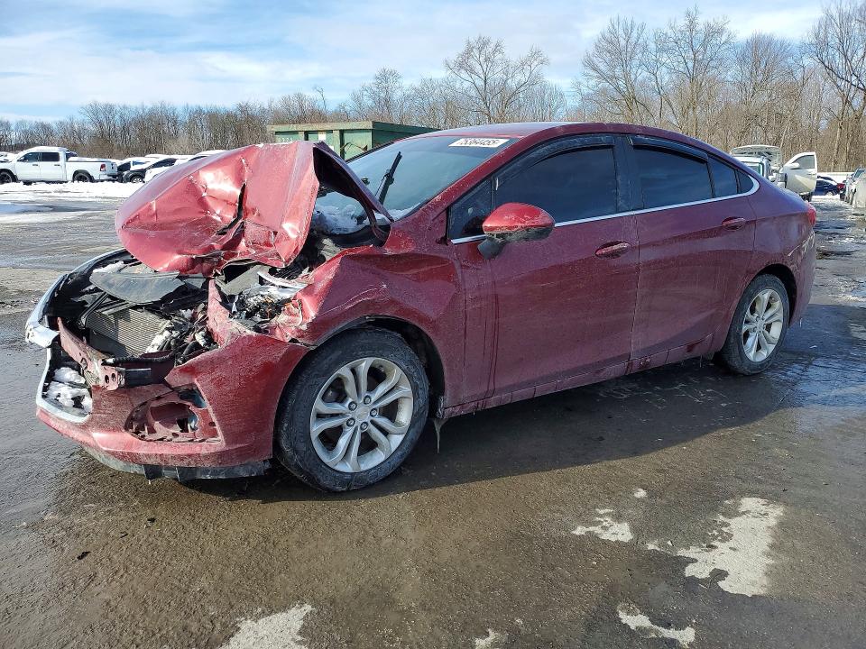 2019 CHEVROLET CRUZE LT — VIN 1G1BE5SM7K7104298