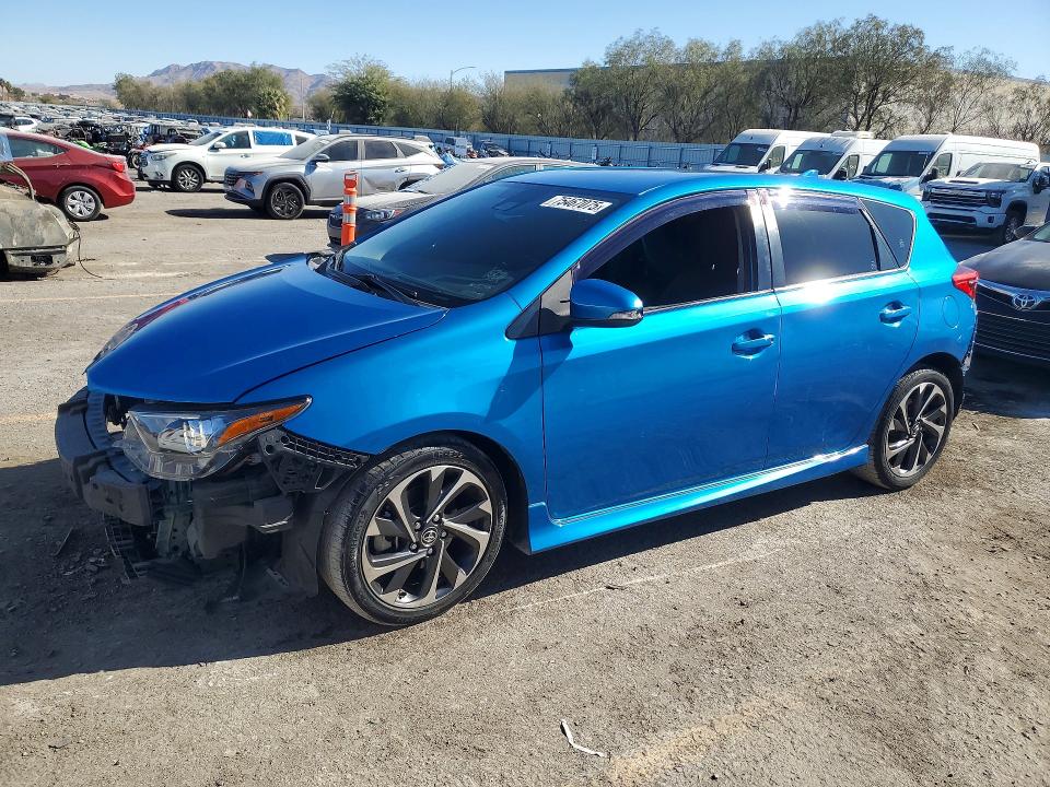 2018 TOYOTA COROLLA IM — VIN JTNKARJE5JJ554596