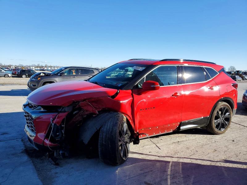 2022 CHEVROLET BLAZER RS — VIN 3GNKBKRS4NS153099