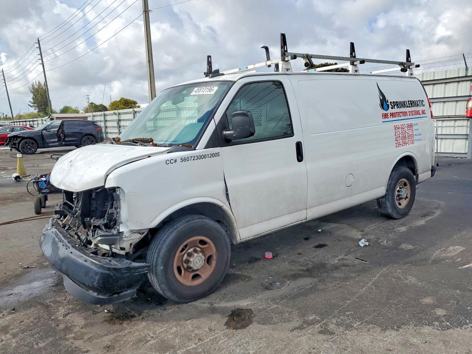 2020 CHEVROLET EXPRESS G2500 — VIN 1GCWGAFG0L1147093
