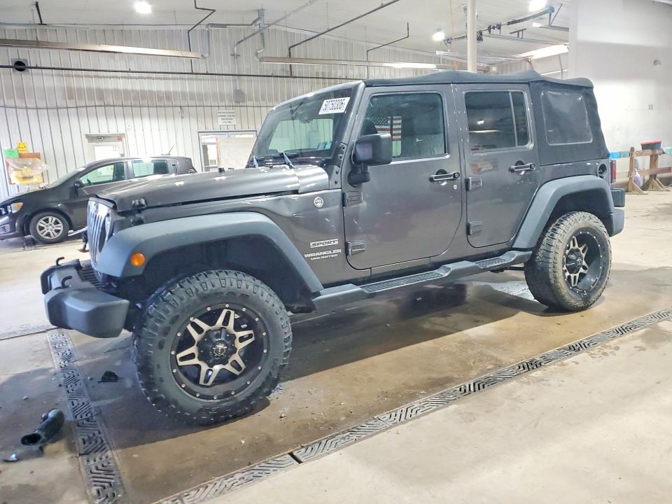 2016 JEEP WRANGLER UNLIMITED — VIN 1C4BJWDGXGL307734