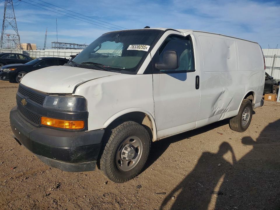 2022 CHEVROLET EXPRESS G2500 — VIN 1GCWGAF71N1216859