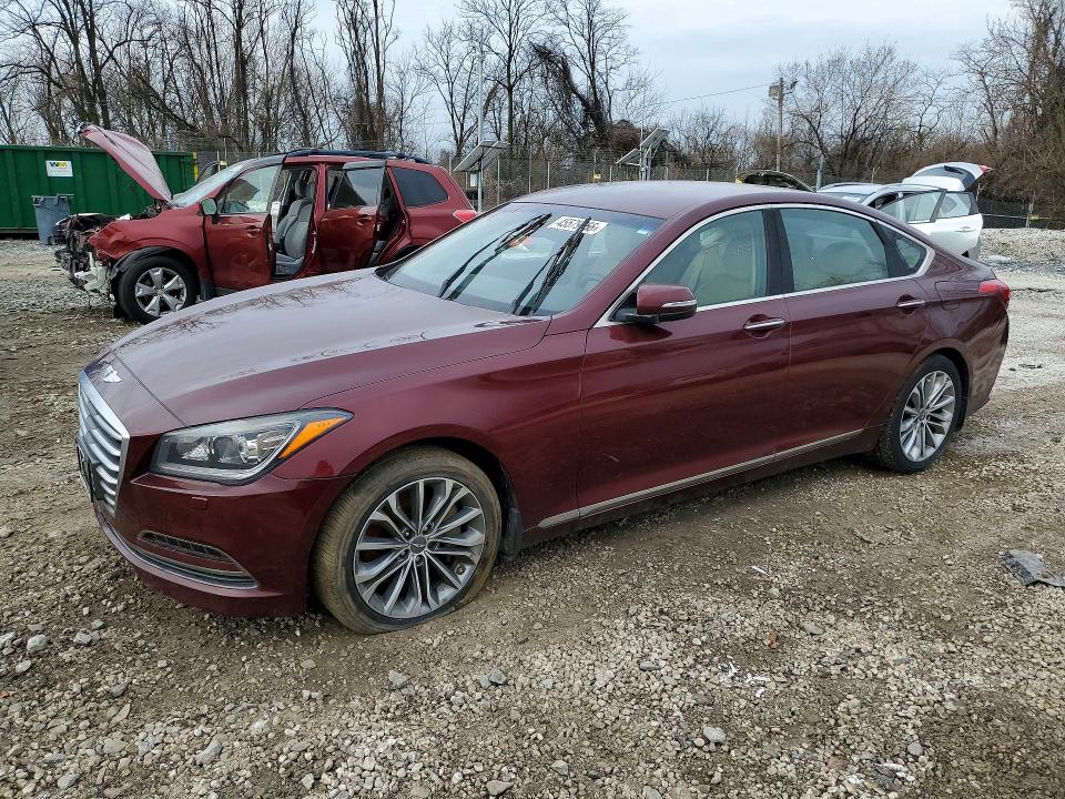 2016 HYUNDAI GENESIS — VIN KMHGN4JE2GU128241