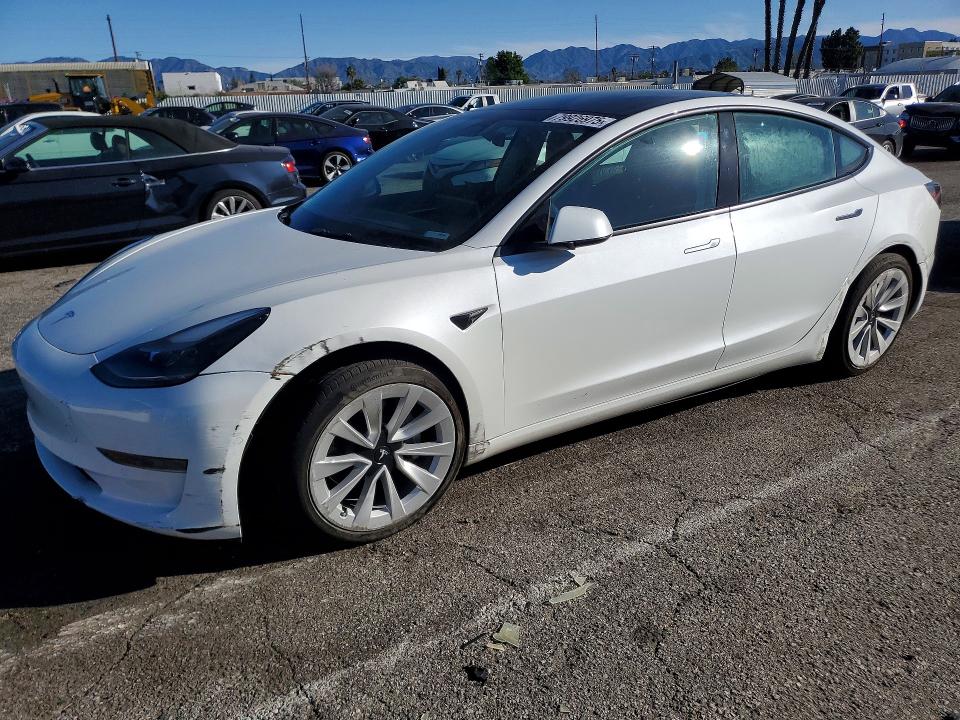 2022 TESLA MODEL 3 — VIN 5YJ3E1EA3NF358689