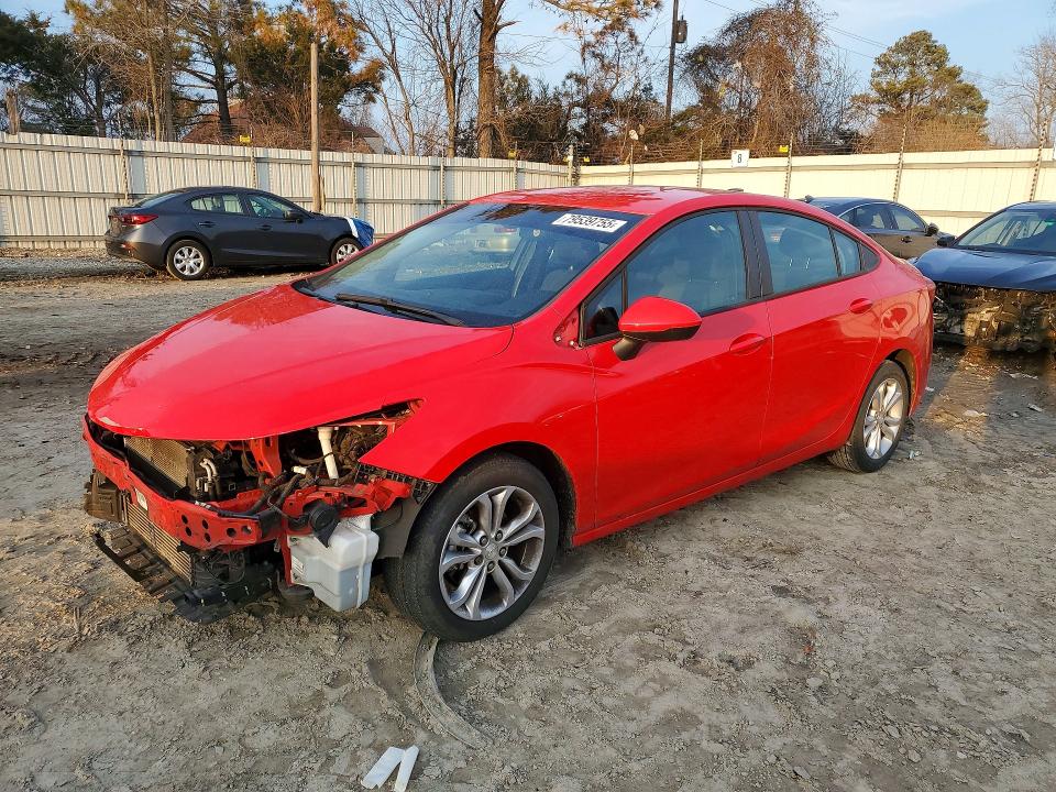 2019 CHEVROLET CRUZE — VIN 1G1BC5SM7K7125979