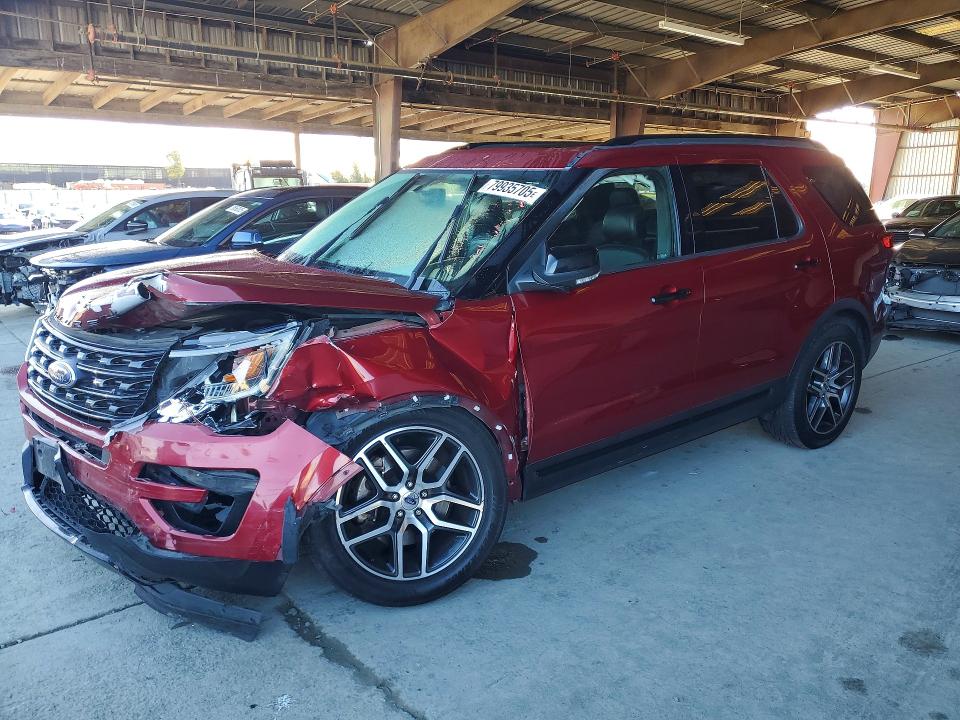 2017 FORD EXPLORER — VIN 1FM5K8GT5HGD21805