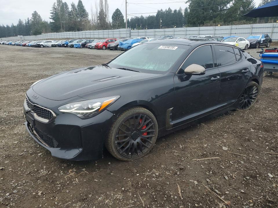 2019 KIA STINGER GT — VIN KNAE55LC8K6043072