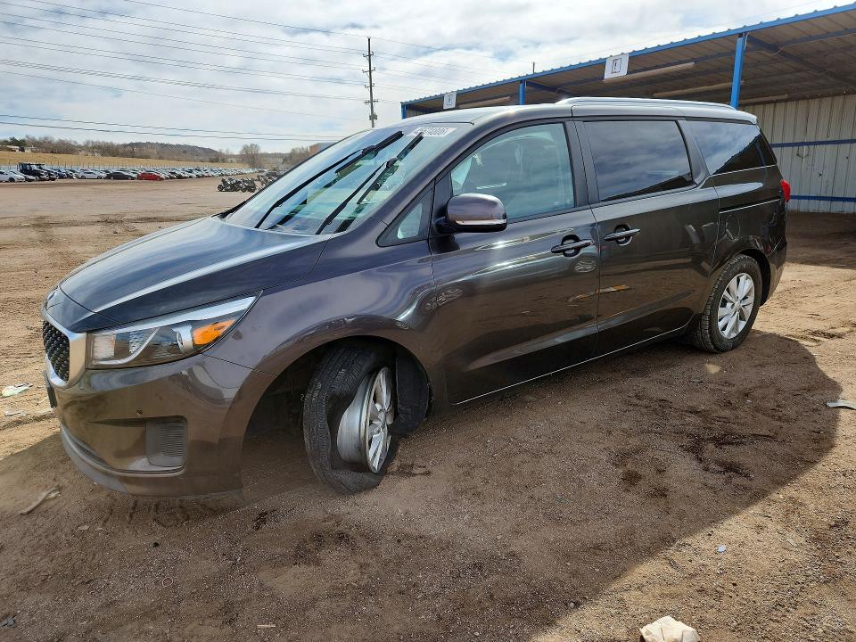 2017 KIA SEDONA — VIN KNDMB5C13H6331628