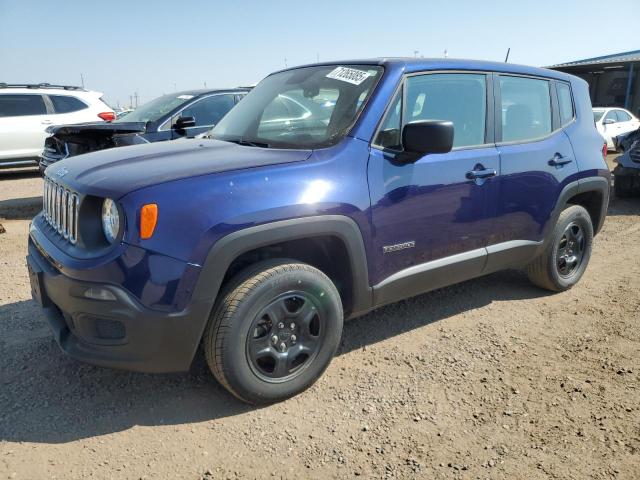 2017 JEEP RENEGADE SPORT — VIN ZACCJBAB6HPG40130