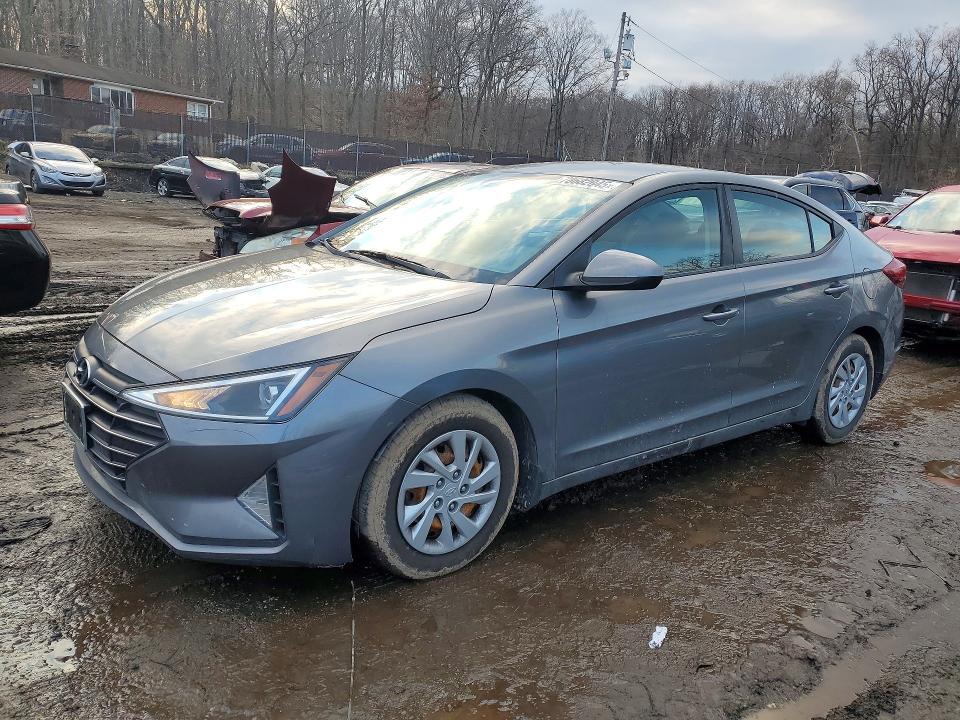 2019 HYUNDAI ELANTRA — VIN 5NPD74LF0KH488733