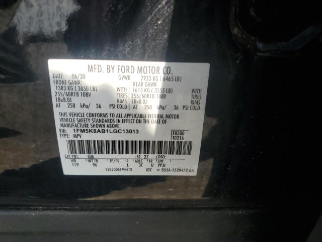 1FM5K8AB1LGC13013