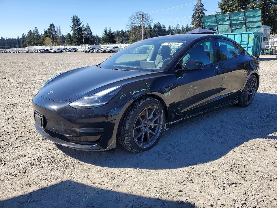 2021 TESLA MODEL 3 — VIN 5YJ3E1EBXMF948167