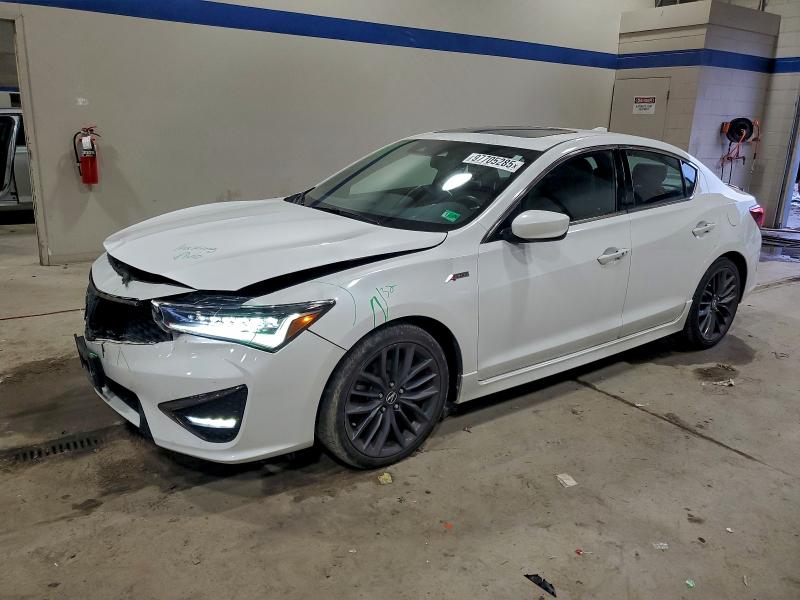 2022 ACURA ILX PREMIU — VIN 19UDE2F85NA008089