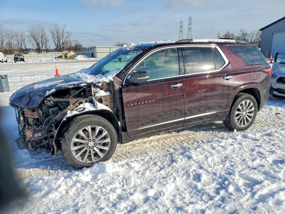 2022 CHEVROLET TRAVERSE P — VIN 1GNEVKKW8NJ159801