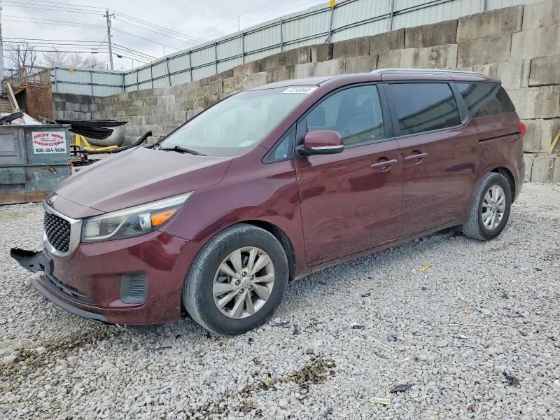 2015 KIA SEDONA LX — VIN KNDMB5C18F6064578