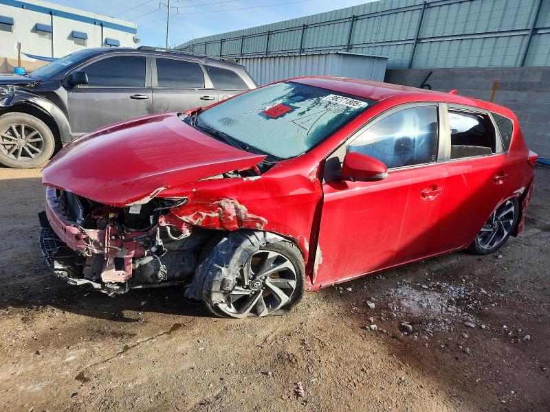 2018 TOYOTA COROLLA IM — VIN JTNKARJE6JJ573576